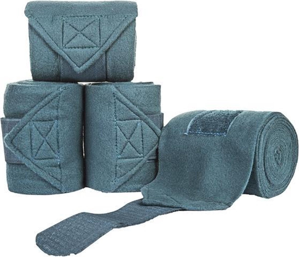 Polarfleece bandages in tas petrol 200 cm