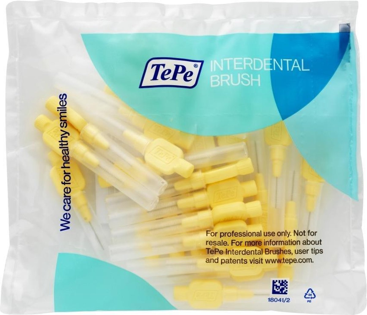 TePe Tandenragers Extra Soft 0.7 mm Lichtgeel - 25 stuks