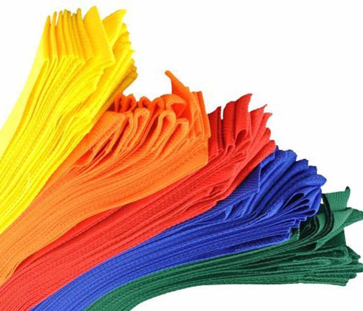 Partijlinten | Partijlint | 50 linten in doos | 5 Verschillende Kleuren | Lintjes