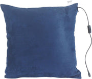 Comfy massagekussen - oplaadbaar - marine - massageapparaat met infrarood warmtefunctie - draadloos - gekleurde wasbare hoes