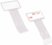 Hypersonic Universele Ticket-/Parkeerkaarthouder 75x40x2mm - Zelfklevend - Set à 2 stuks