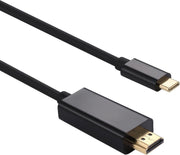 Mobigear HDMI Male to USB-C Male Kabel Zwart - 1.8 Meter