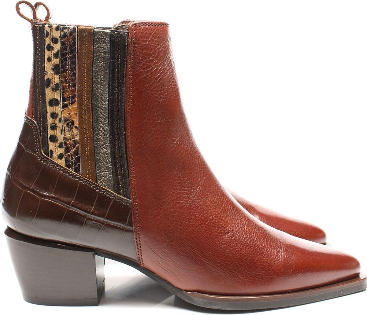 Maripe 29385 western boots middelbruin
