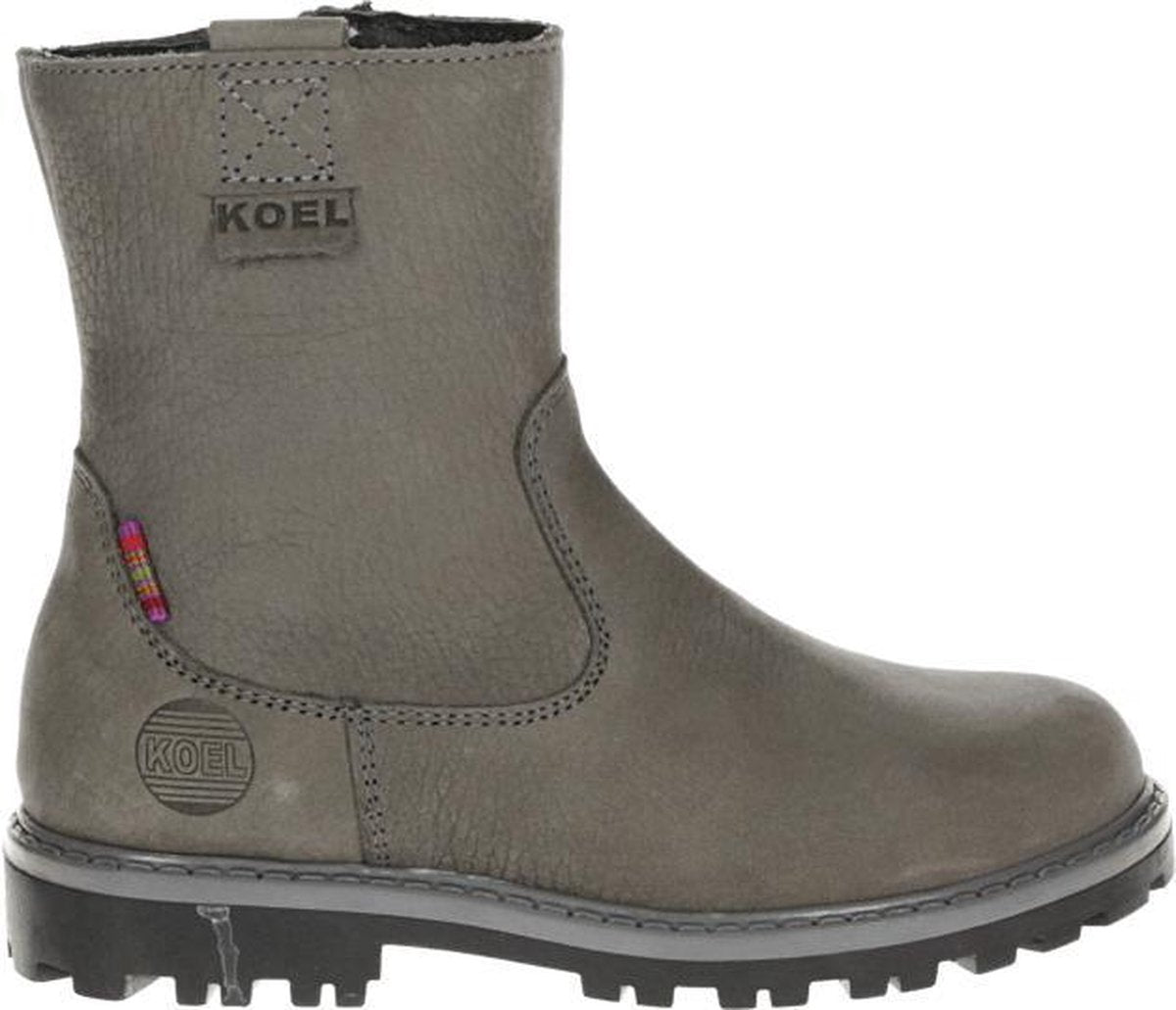 Koel4Kids BO - KO450-06 - Kinderen meisjesLaarzen - Kleur: Grijs - Maat: 33