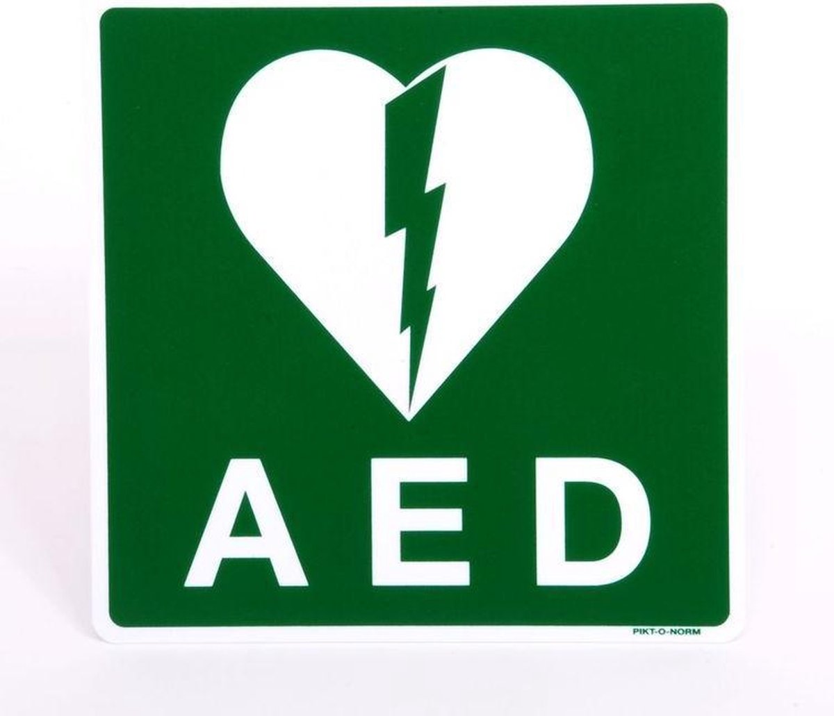 AED Sticker Vinyl - ILCOR - 20 x 20 cm