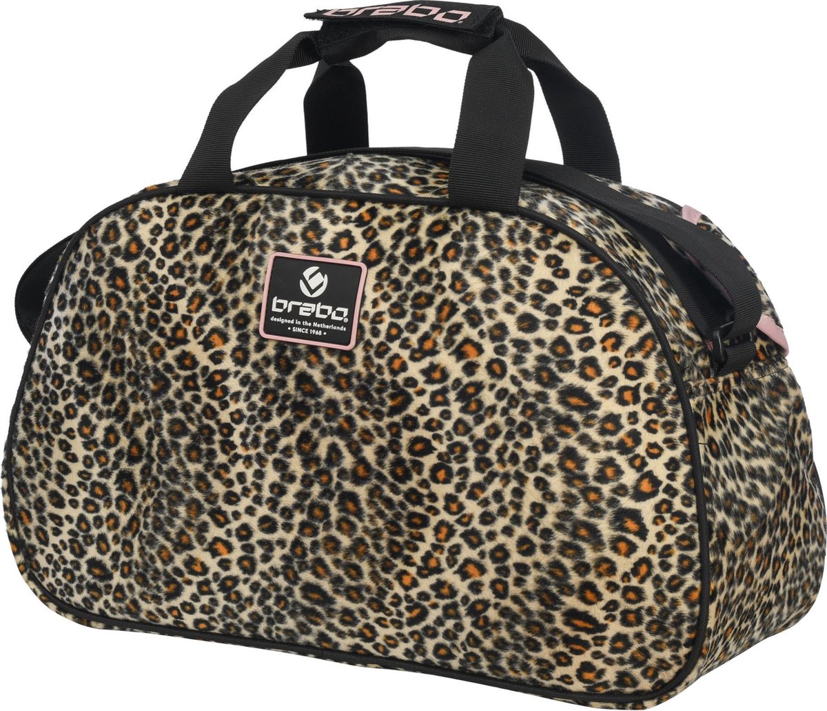 Brabo - BB5420 Shoulderbag Leopard - Leopard - Vrouwen - Maat