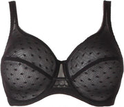Antigel by Lise Charmel intermede sexy zwart niet voorgevormde beugel BH 90/105C