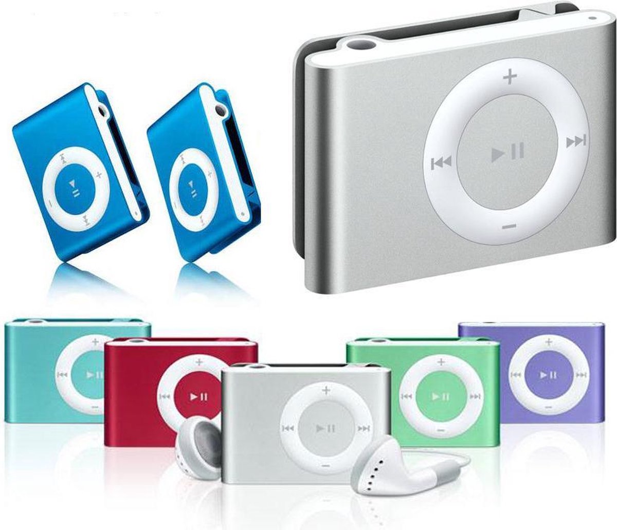 Mp3 Player MP3 Speler Ondersteuning Micro SD TF Card 32G Muziek Media Grijs