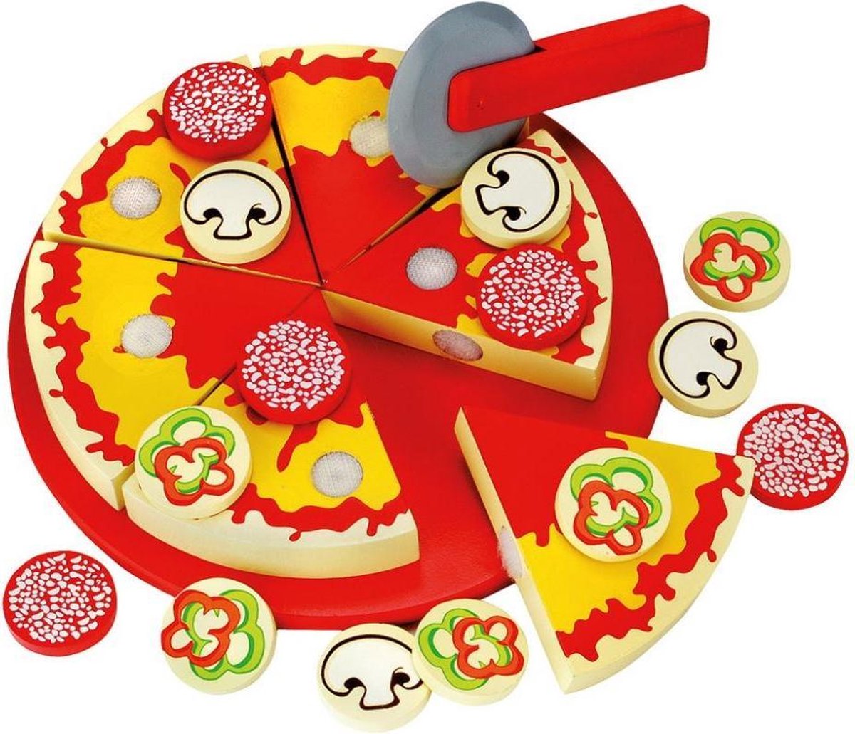 Bino Speelgoedpizza Cut And Play 20