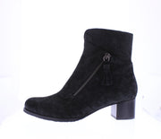 Verhulst Adele ritslaarsje wijdte K 0431 - 1 - 2_3074 Zwart suede maat 7½