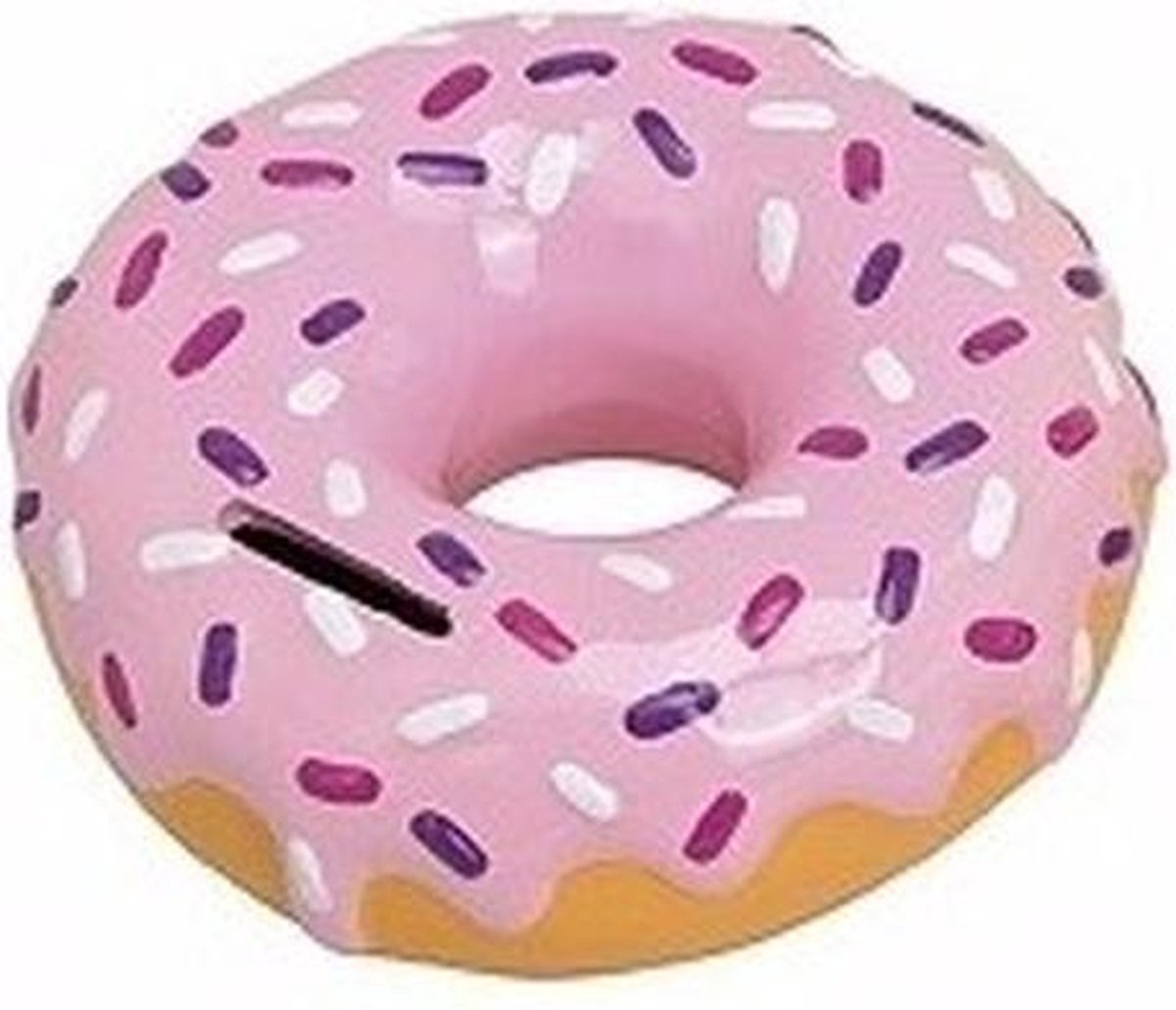 Donut spaarpot roze