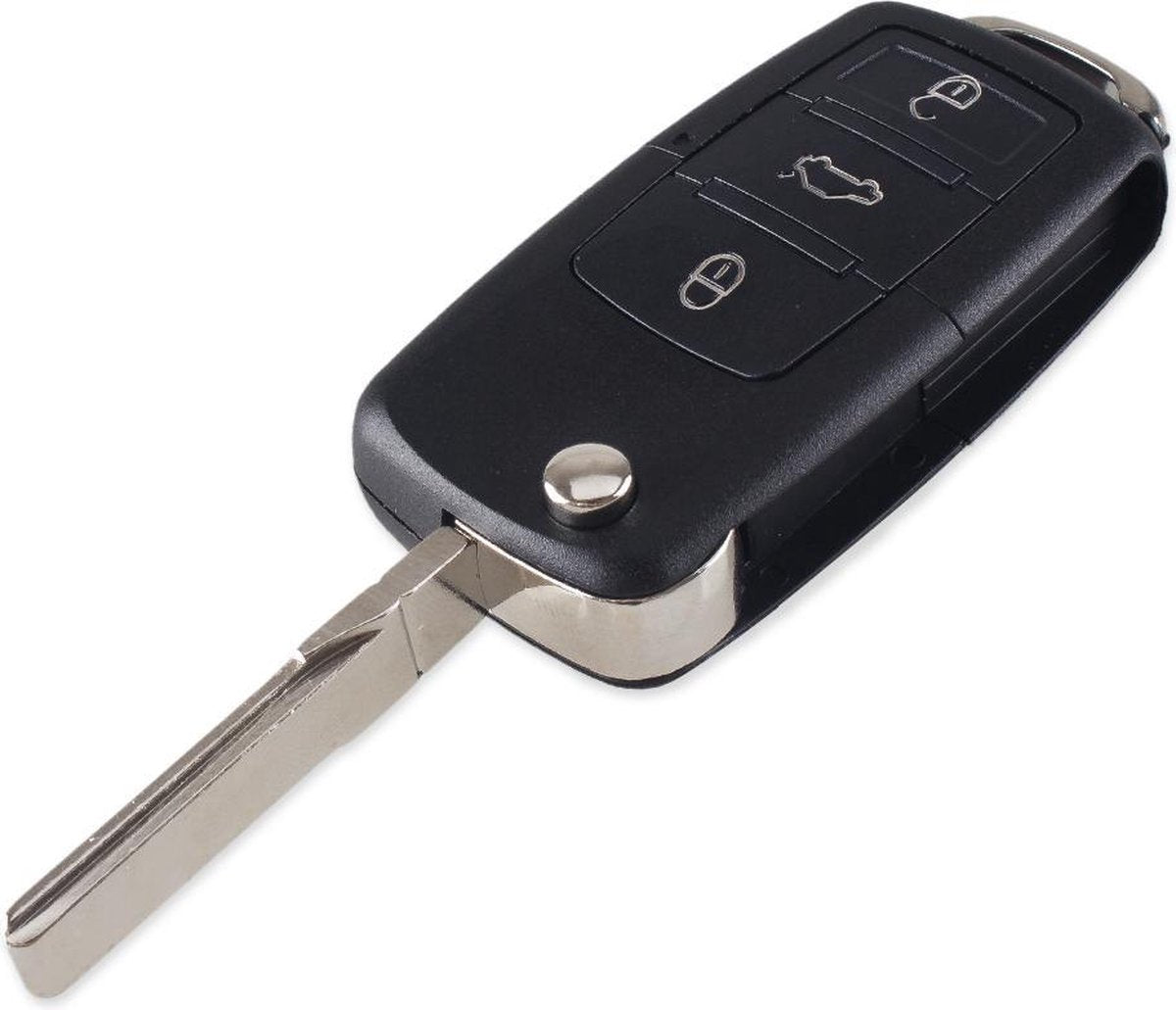 Volkswagen VW 3-knops / 3 knoppen klapsleutel behuizing / sleutelbehuizing / sleutel behuizing | Autosleutelbehuizing | sleutel reparatie | Nieuwe sleutel Volkswagen