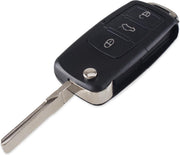 Volkswagen VW 3-knops / 3 knoppen klapsleutel behuizing / sleutelbehuizing / sleutel behuizing | Autosleutelbehuizing | sleutel reparatie | Nieuwe sleutel Volkswagen