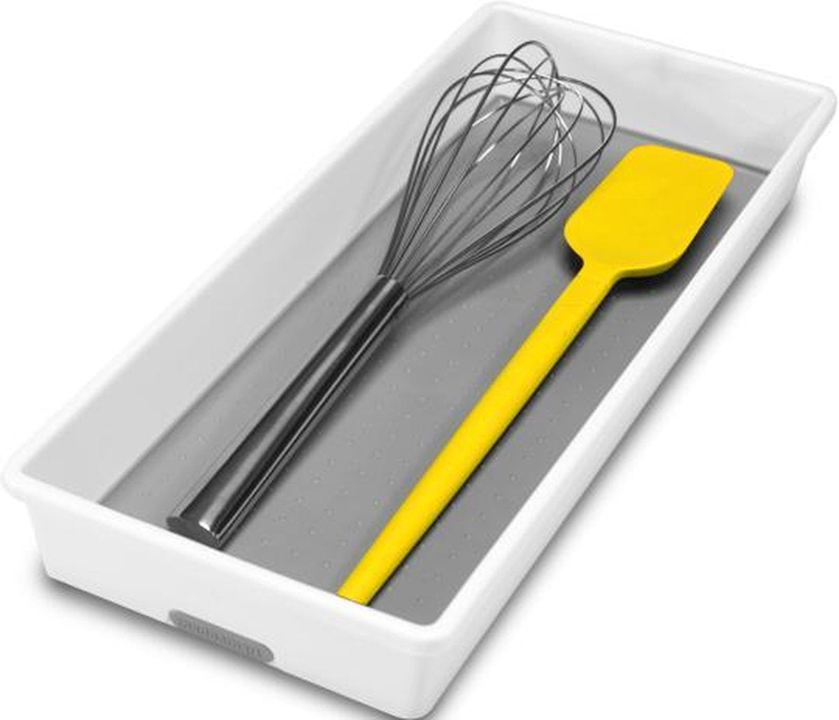 Madesmart Bestekbak - 1 vak - 17cm - wit