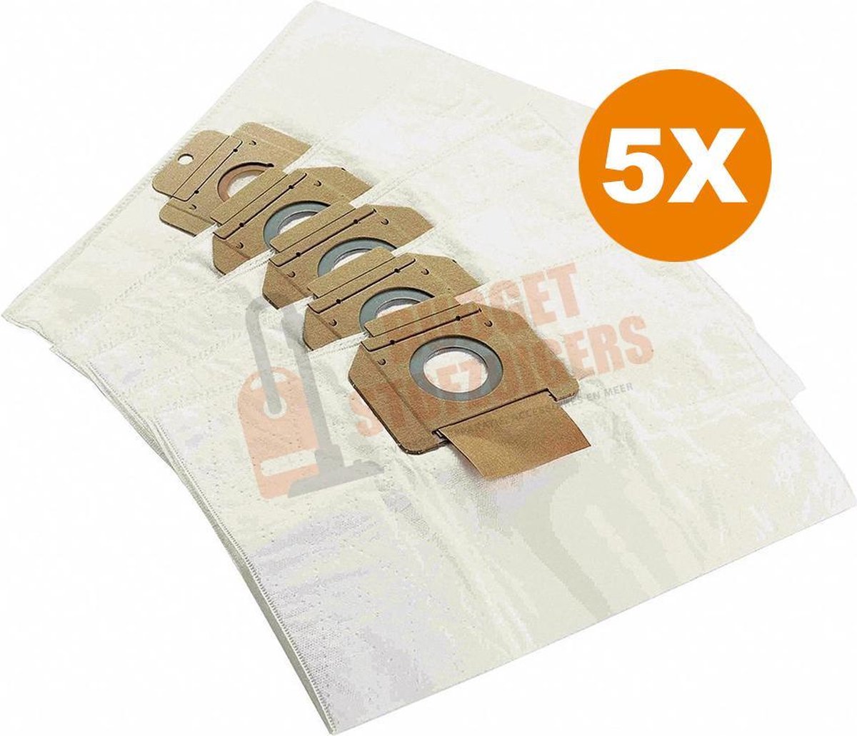 5x Nilfisk Alto Attix 33/44 Stofzuigerzakken | Als Origineel