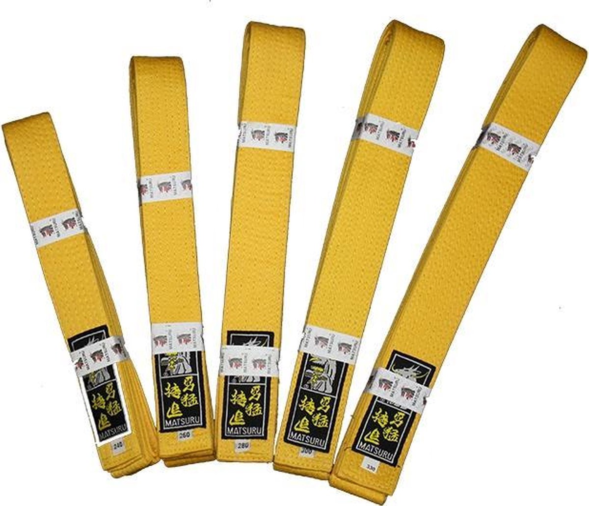 Budo band Geel - 300 cm