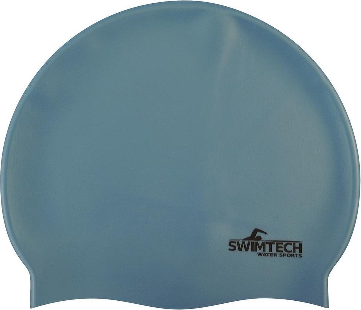 Swimtech Badmuts Siliconen One-size Hemelsblauw