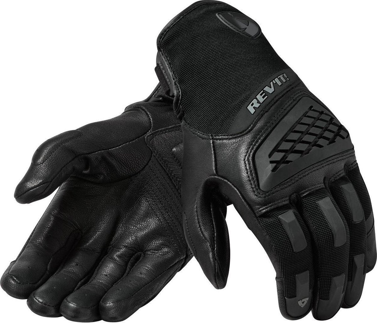 REV'IT! Neutron 3 Black Motorcycle Gloves L