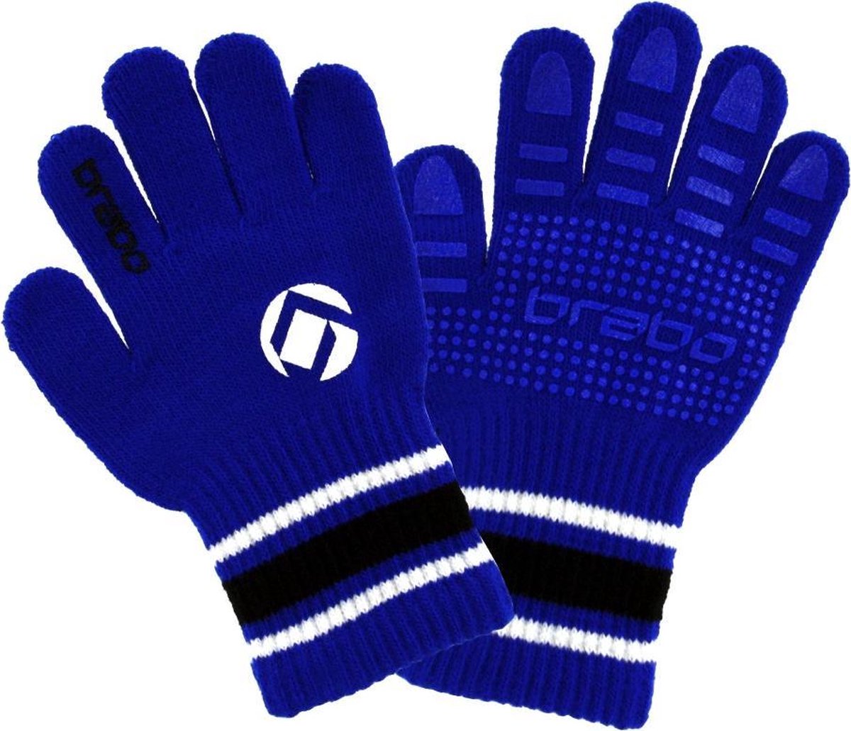 Brabo Winter Glove Royal Sr. - Winterhockeyhandschoenen - Maat S - Kobalt