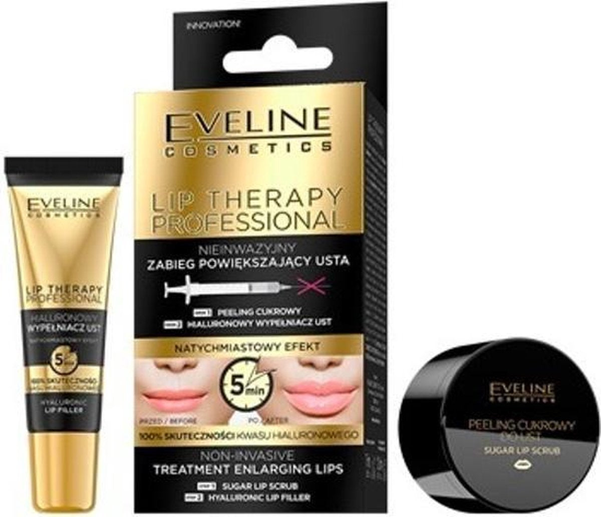 Eveline Cosmetics Non-invasive Two Step Lip Therapy Treatment Enlarging Lips