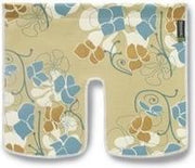 Basil Blossom Jugendstil Windschermflap - Lichtgroen