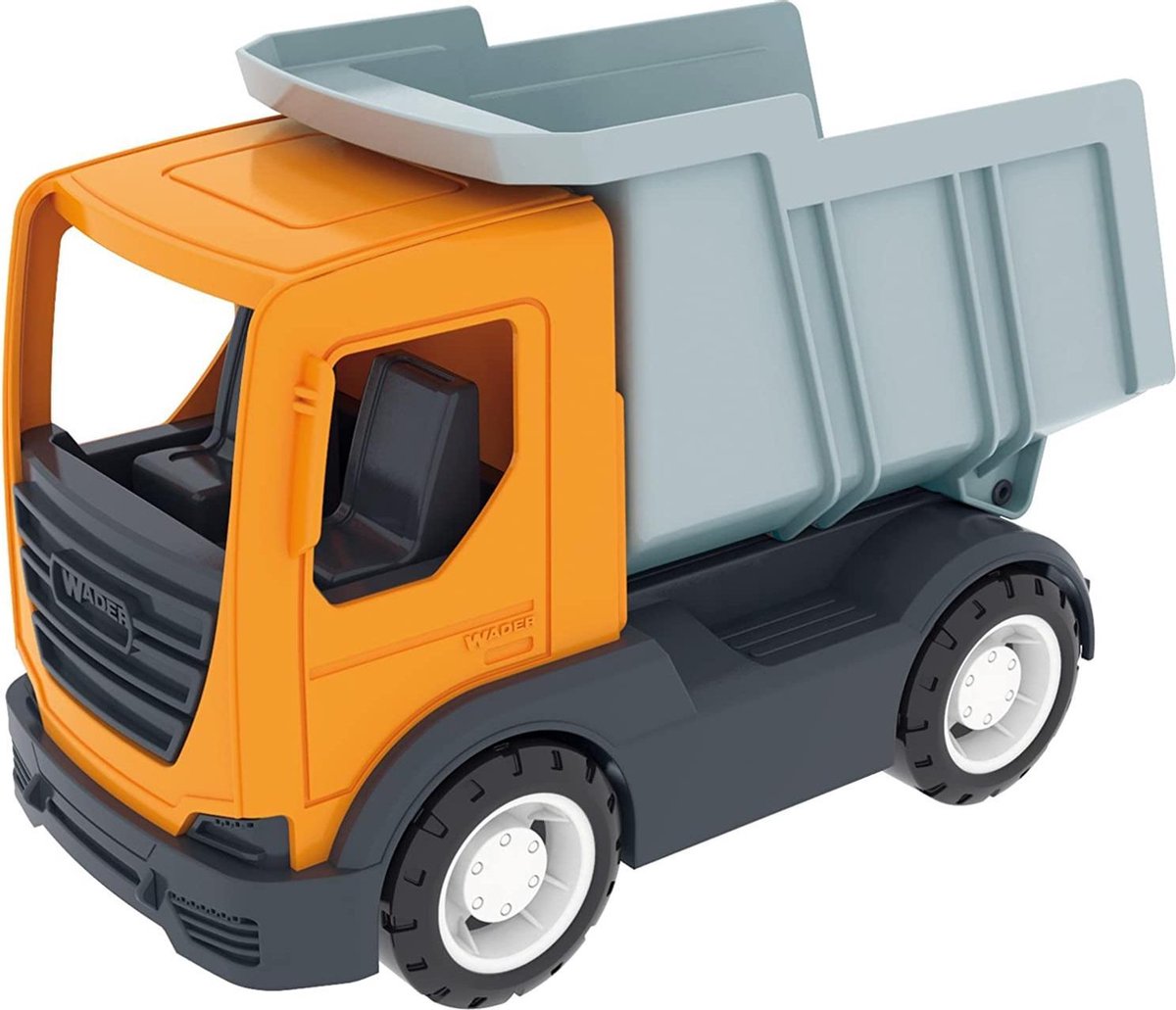 Wader Speelgoed Kiepwagen Oranje 26 Cm