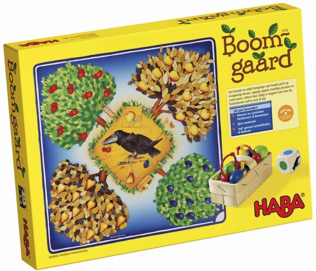 Haba Spel Spelletjes vanaf 3 jaar Boomgaard