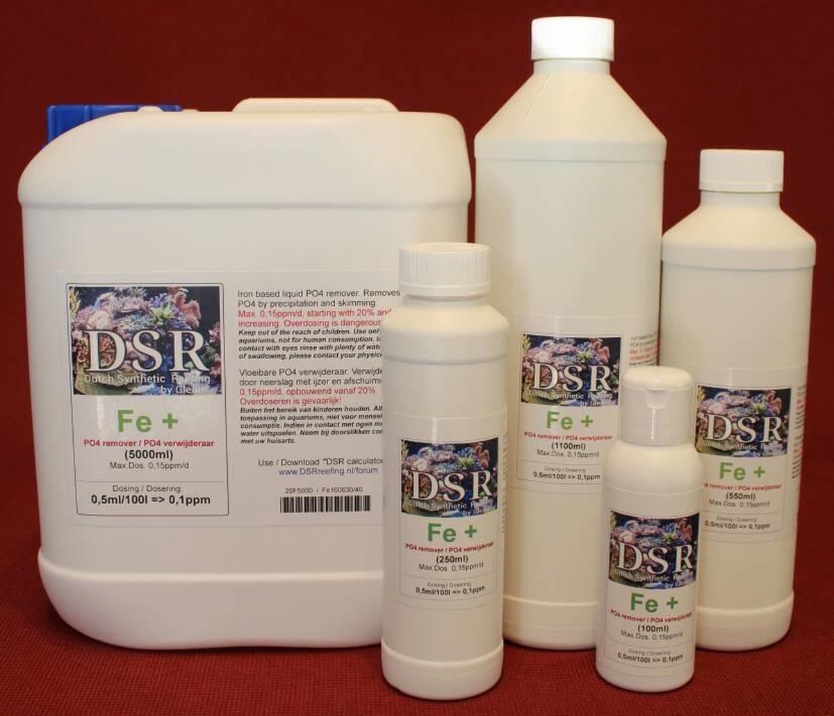 DSR Fe+ – Phosphate Remover 1000 ml