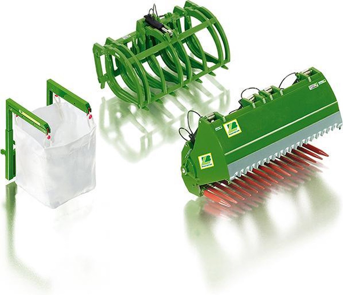 Frontloader Tooling Set B John Deere green