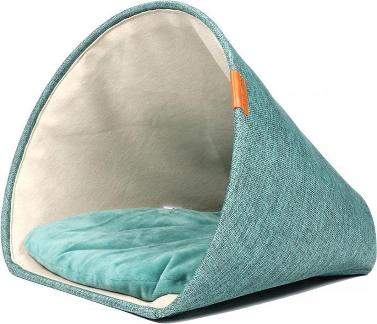 D&D Cuddly cave scott Blauw 43x43x35cm