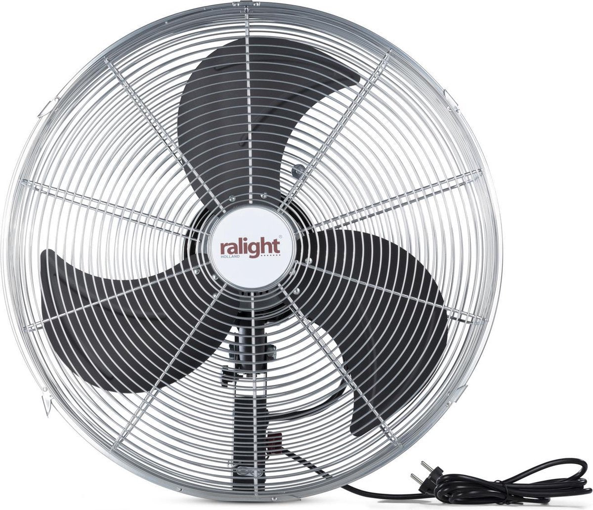 Ralight - Wandventilator 50cm - Chroom
