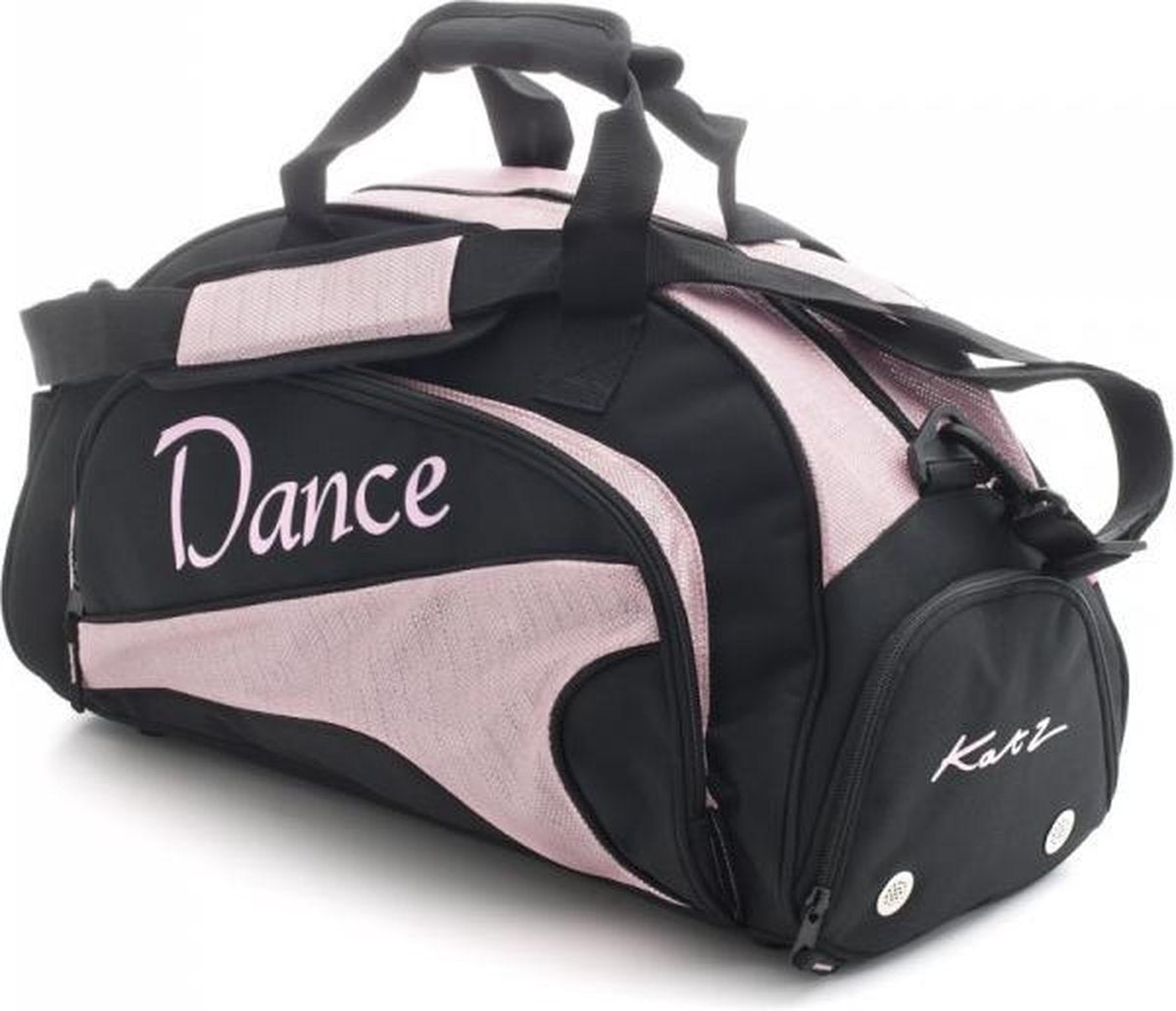 Katz Sporttas Dance Zwart Lichtroze