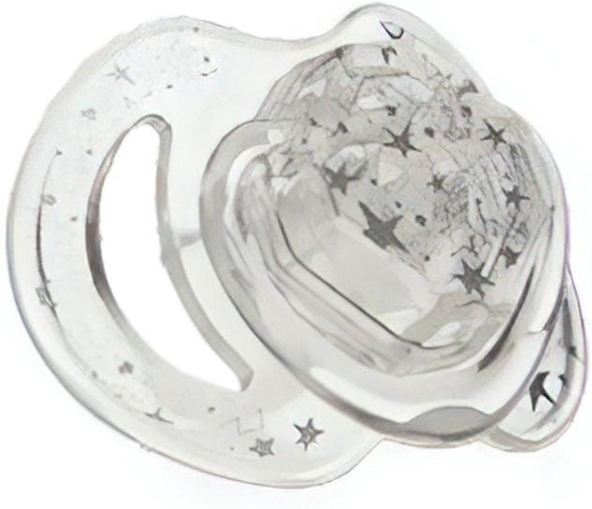 Nuby Fopspeen Little Gems Zilver Stervormig