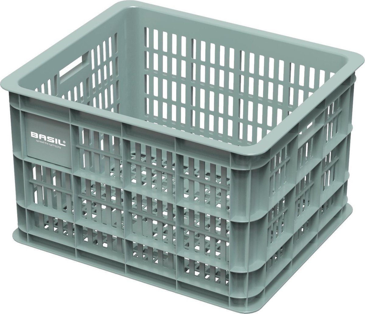 Basil Crate Fietskrat M - Medium - Groen - 33 Liter