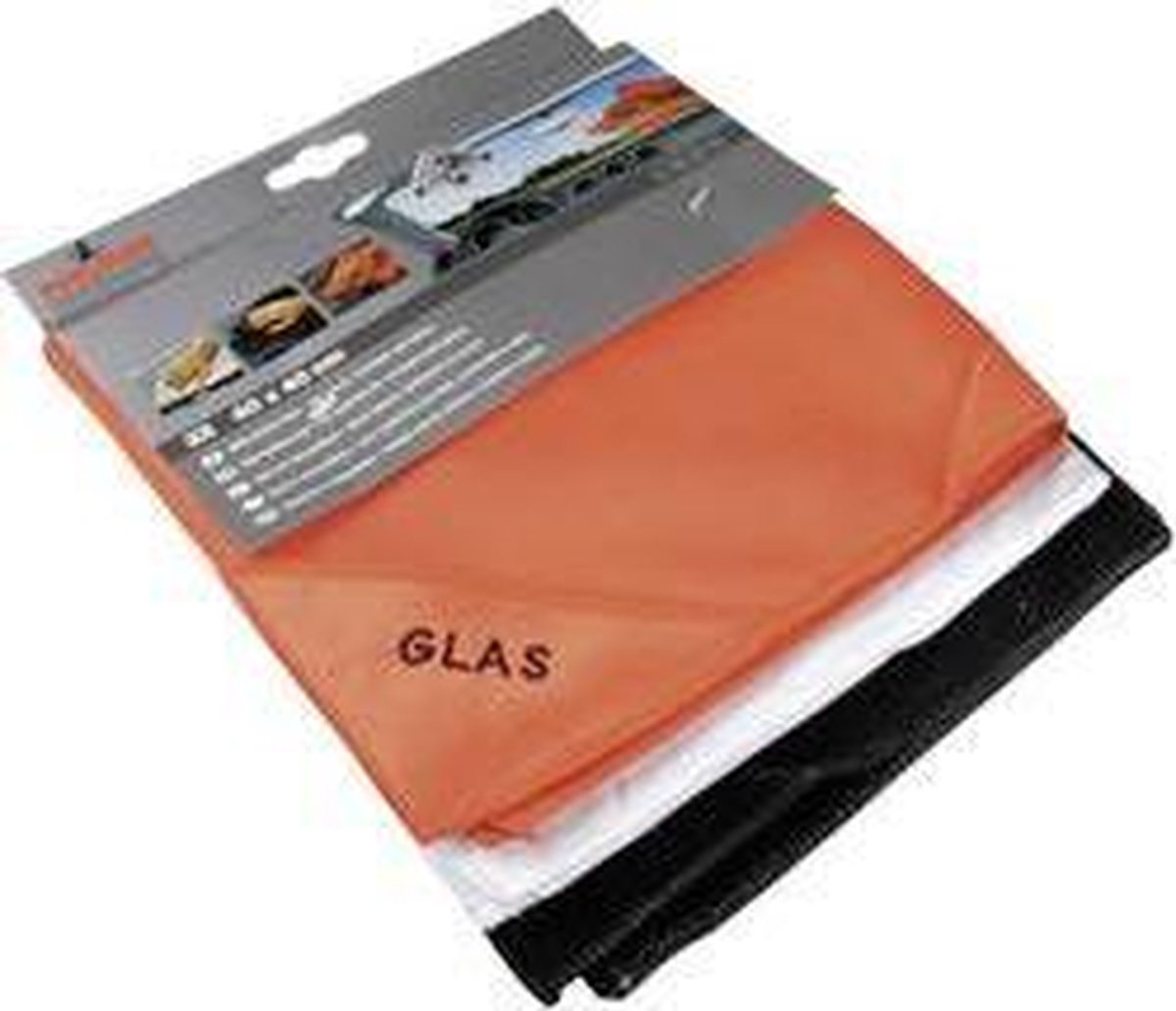 Nigrin 71111 Performance-Set Microvezeldoeken (Lak Glas Da