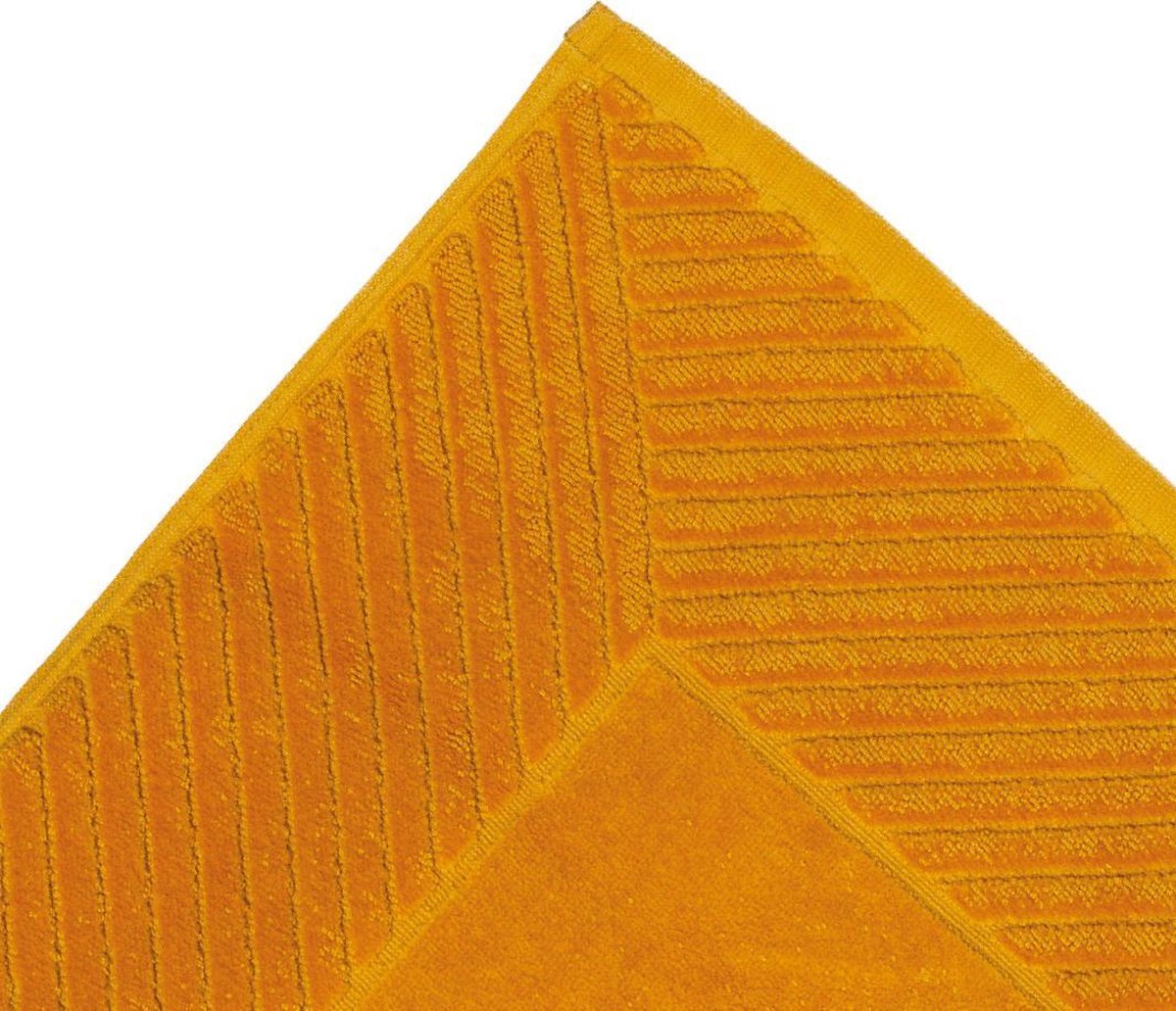 Unico Badmatten UltraDeLuxe 60x95cm 5 stuks-Oker Geel