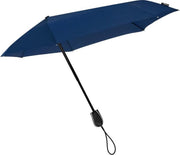 STORMini opvouwbare storm paraplu donkerblauw 100 cm - Mini stormparaplu