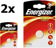 2 Stuks - Energizer CR2016 Professional Electronics 3V 90mAh Lithium knoopcel