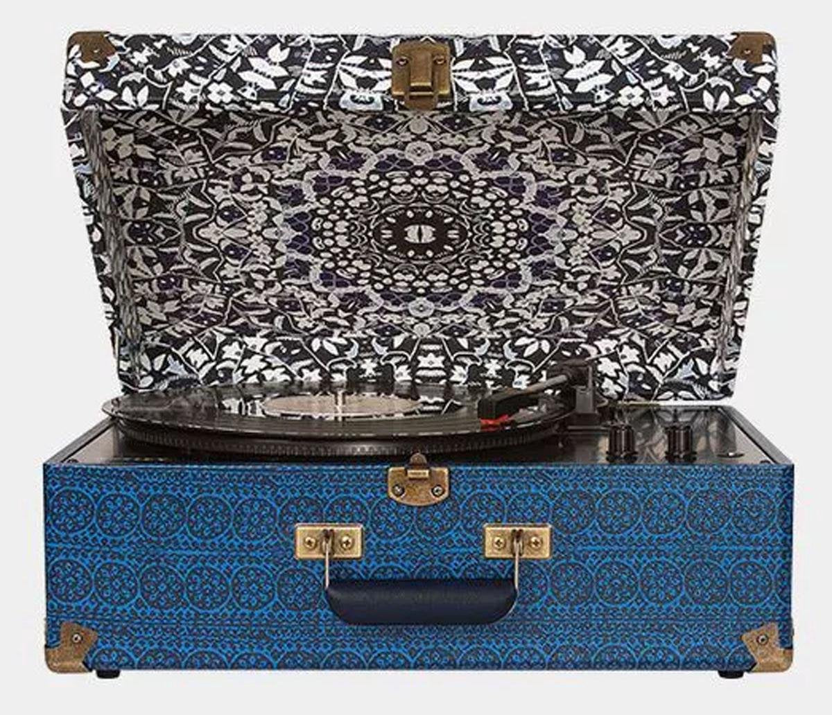 Crosley Keepsake Portable USB Platenspeler Special Editie Bloemetjes-motief
