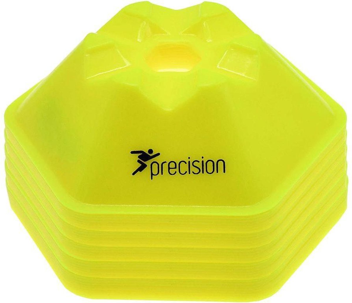 Precision Pionnen Pro Hx Saucer 20 Cm Geel 50 Stuks