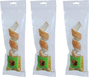 Kauwstaaf wokkel met gedroogde kip 16 cm per 3 stuks