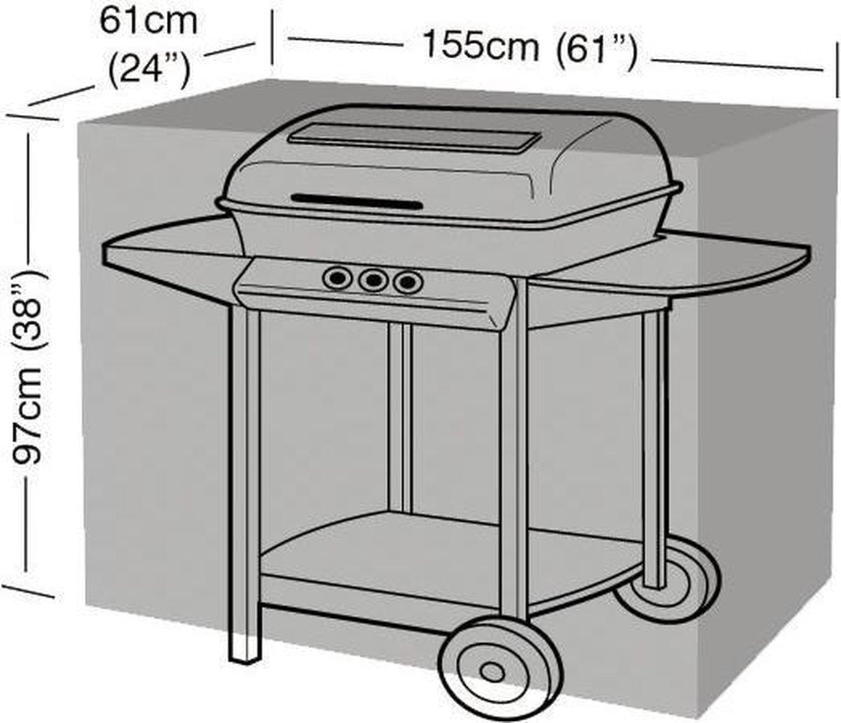 Garland BARBECUEHOES (155x61x97cm) zwart