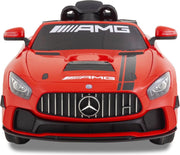 Mercedes GT4 Elektrische Kinderauto - Accu Auto - Sterke Accu - Afstandbediening - Rood