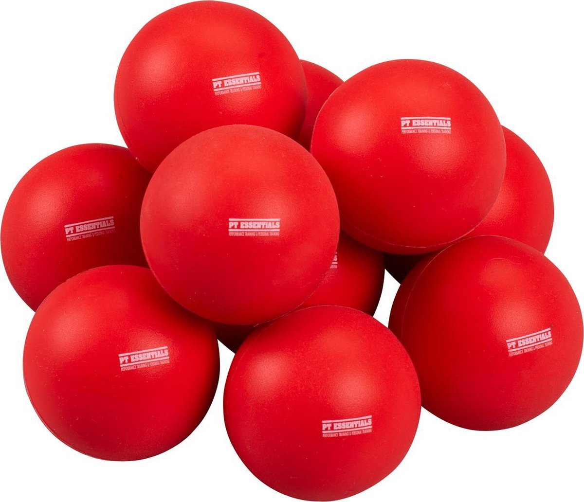 LaCrosse Massagebal Rood - Set 10 stuks | Crossfit massagebal | Massage Bal