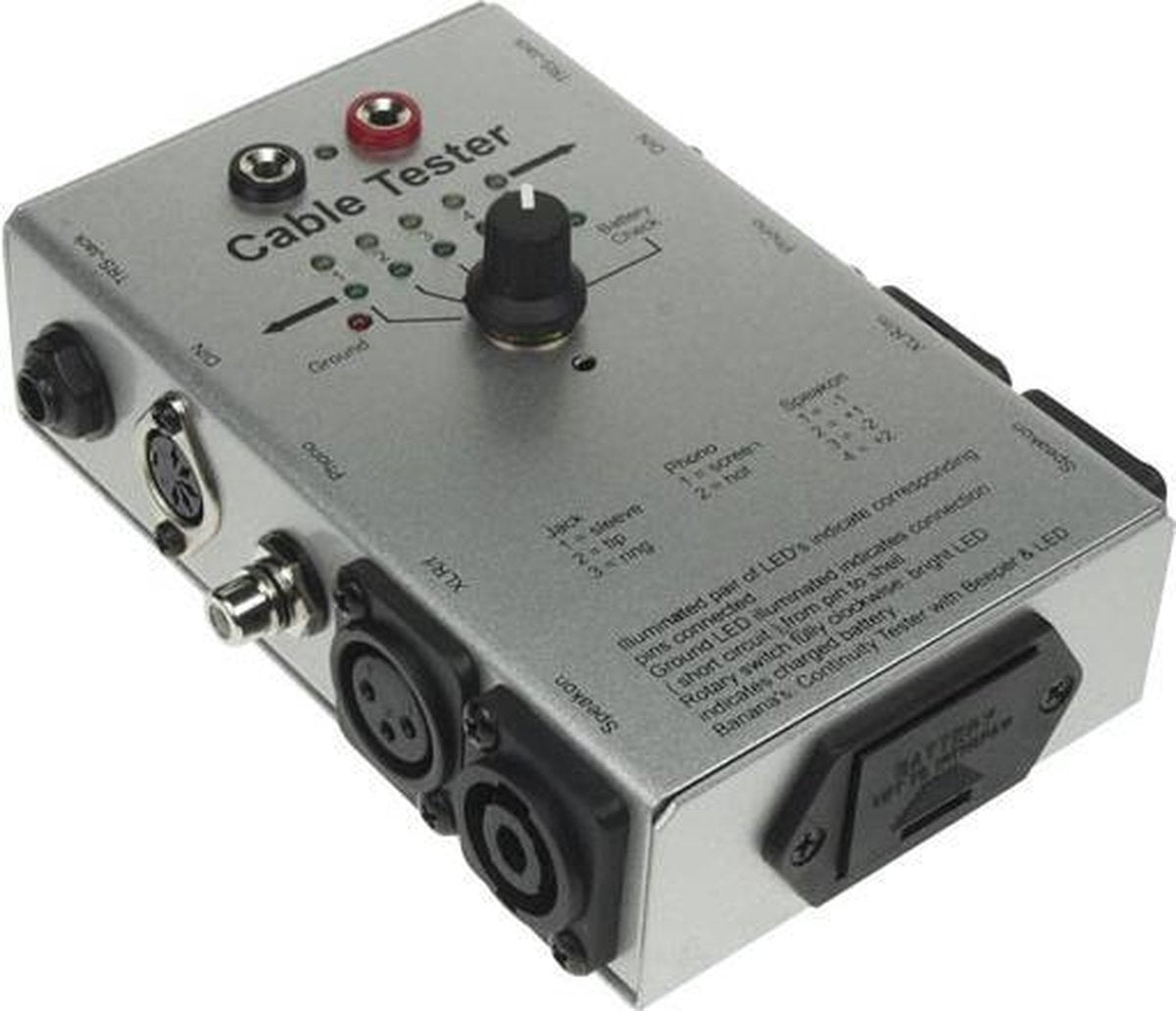 Tester Voor Audiokabels - 6 Soorten