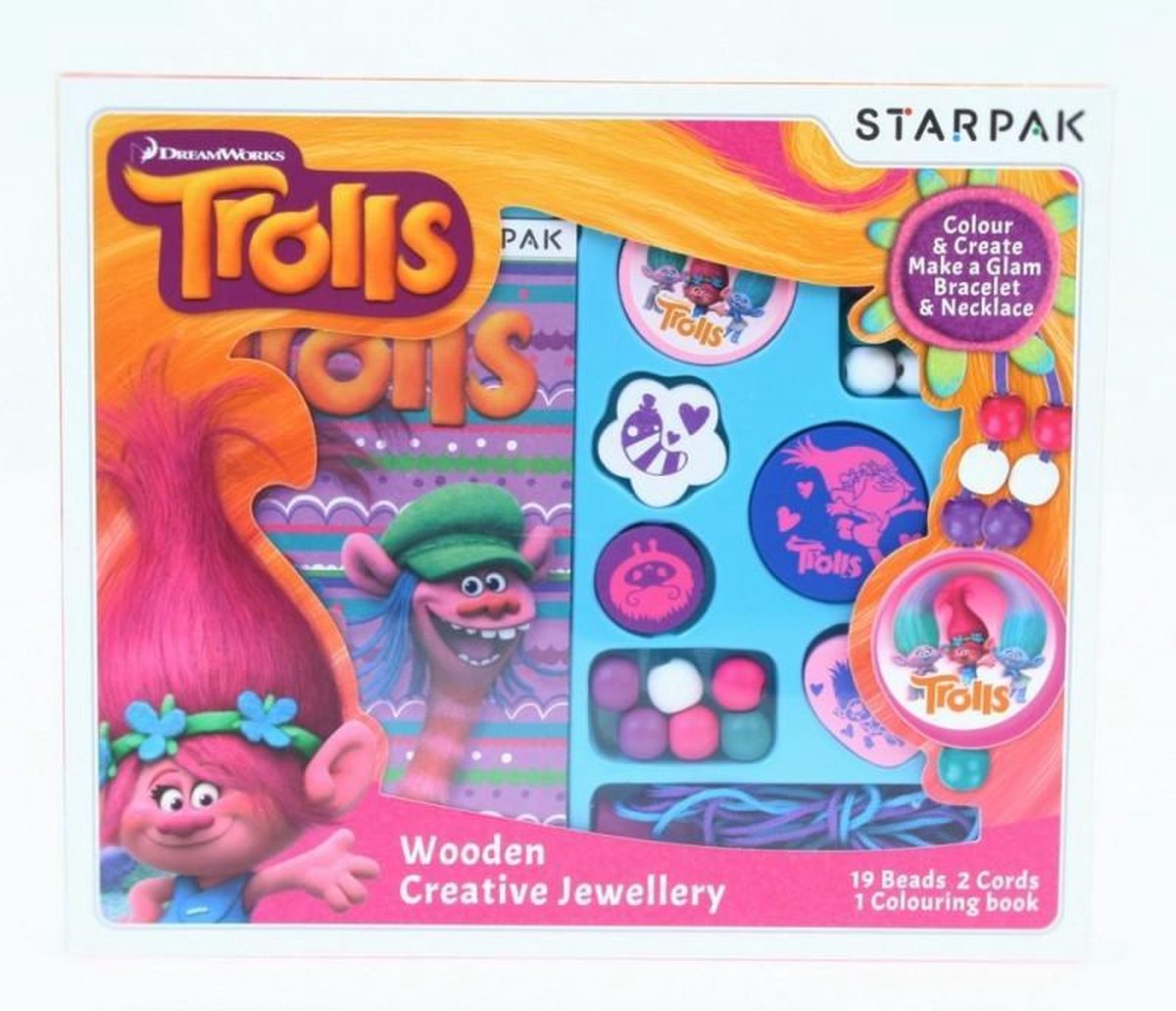 Trolls sieraden knutselen
