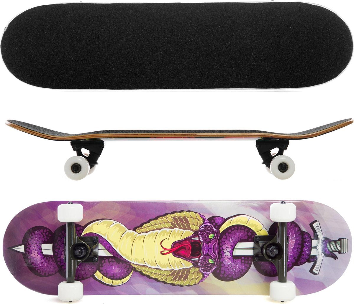 Cozytrix Cobra Geel Skateboard 