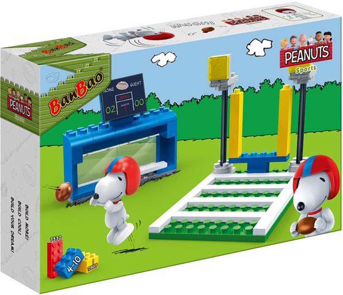 BanBao Snoopy Amerikaans Voetbal-7530