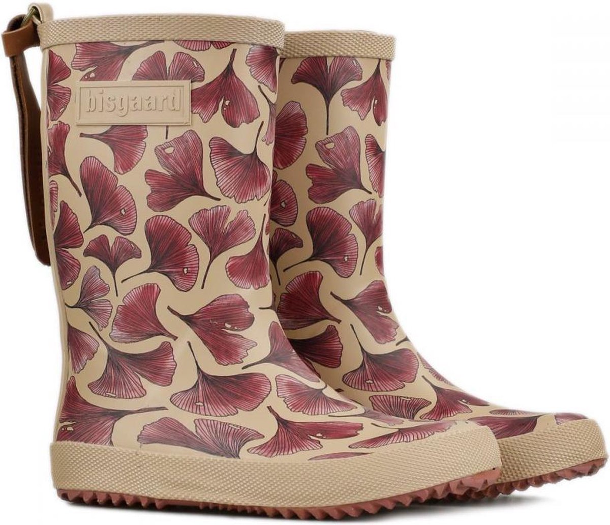 Bisgaard regenlaarsjes Bordeaux Leaves-40