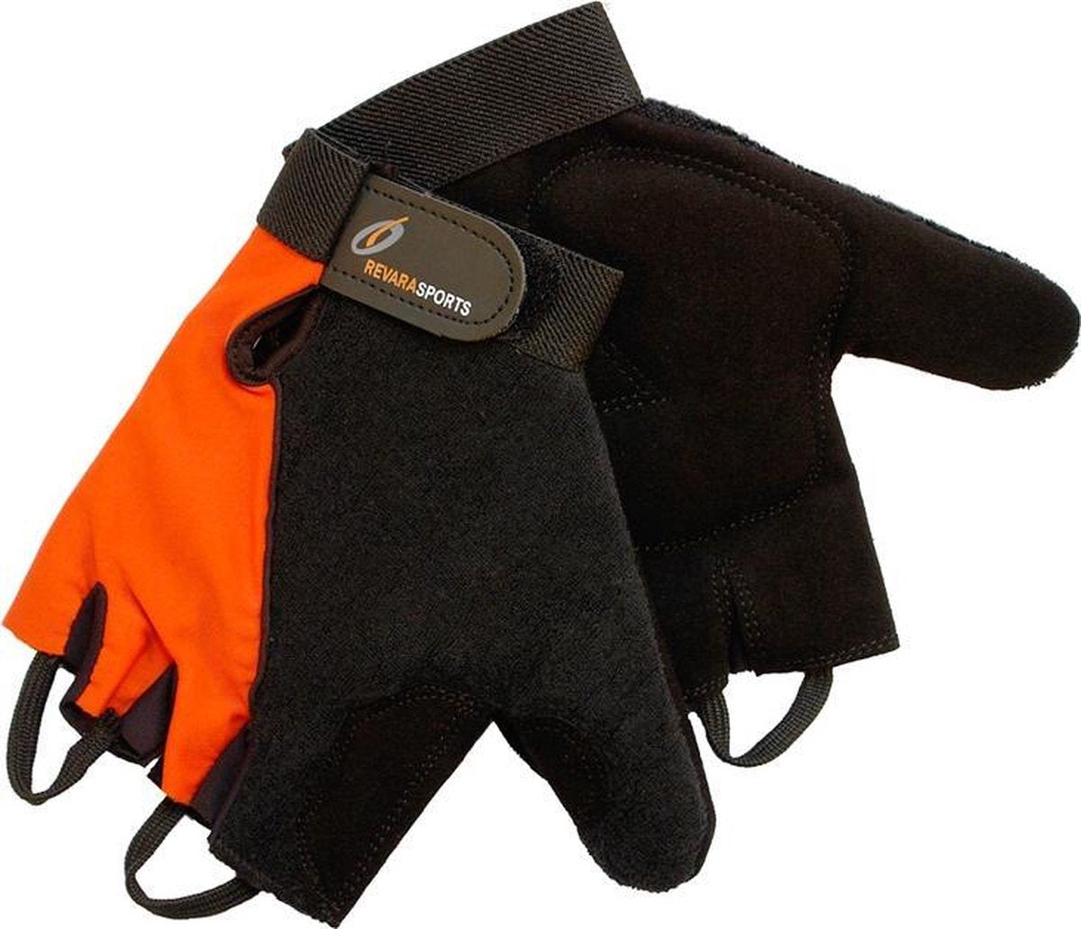Revara Sports indoor - Rolstoelhandschoen - Oranje XL